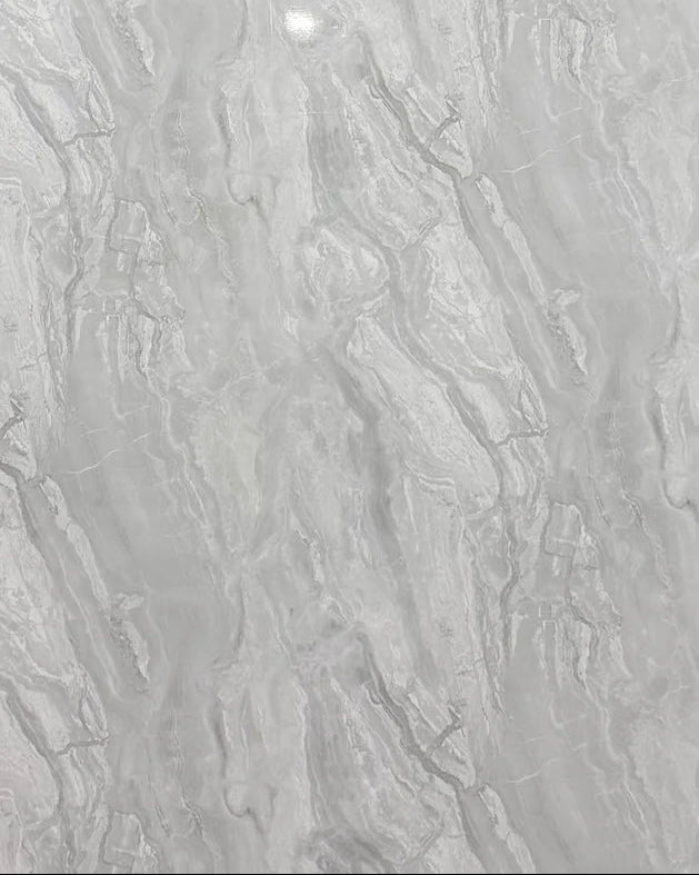 Silver Mist Marble Hoogglans