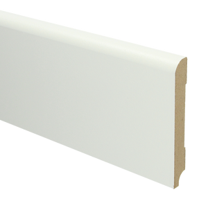 MDF Koloniale plint 120x15 wit voorgelakt RAL 9010