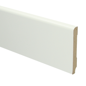 MDF Koloniale plint 90x12 wit voorgelakt RAL 9010
