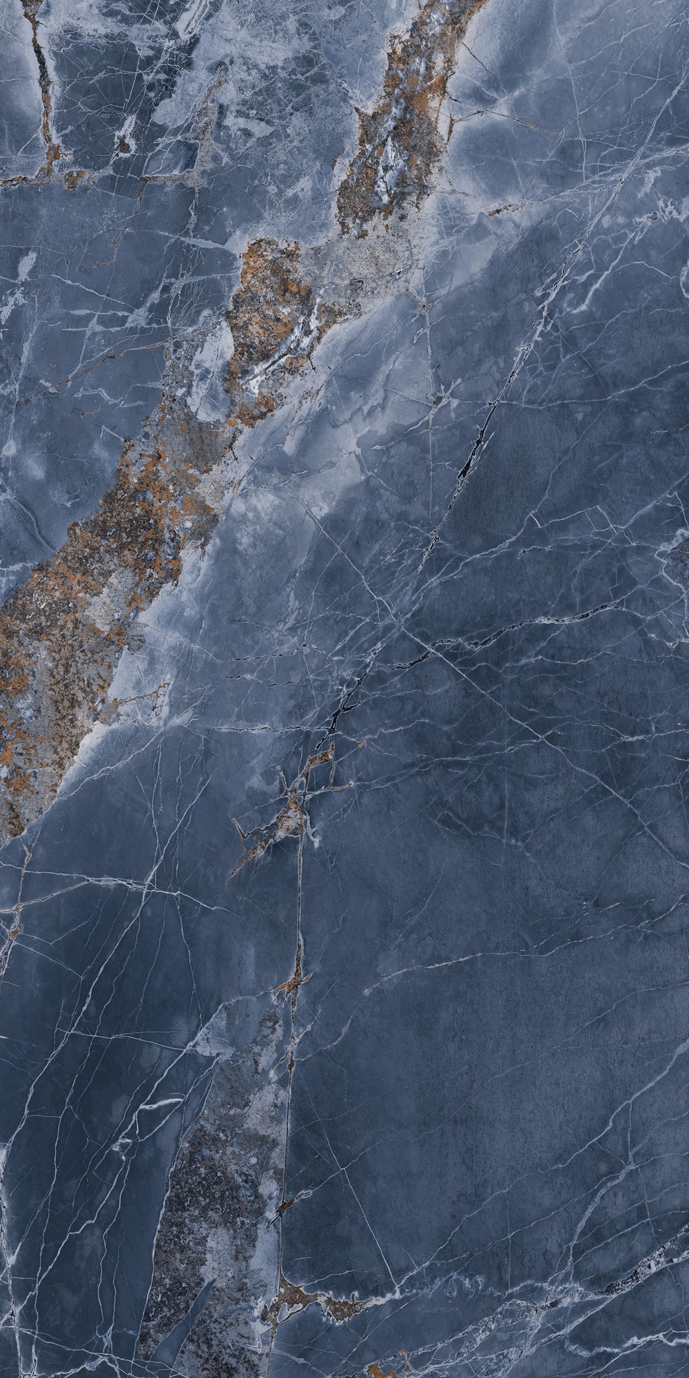 Decovita | FULL LAPPATO | Marmo Metal Blue 60x120 Vloertegel / Wandtegel