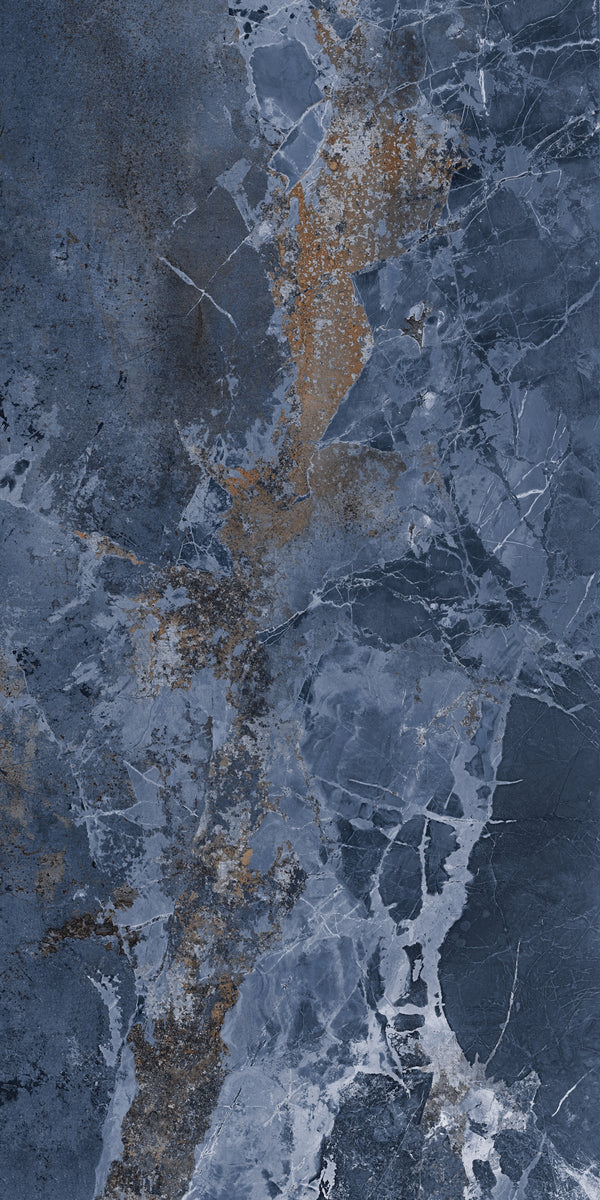 Decovita | FULL LAPPATO | Marmo Metal Blue 60x120 Vloertegel / Wandtegel
