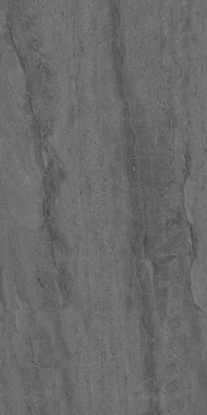 Decovita | MAT (R11) | Travertino Dark Grey 60x120 Vloertegel / Wandtegel