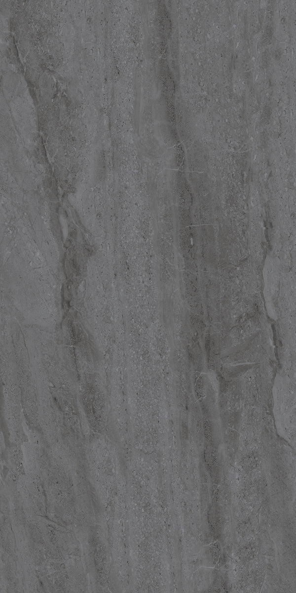 Decovita | MAT (R11) | Travertino Dark Grey 60x120 Vloertegel / Wandtegel