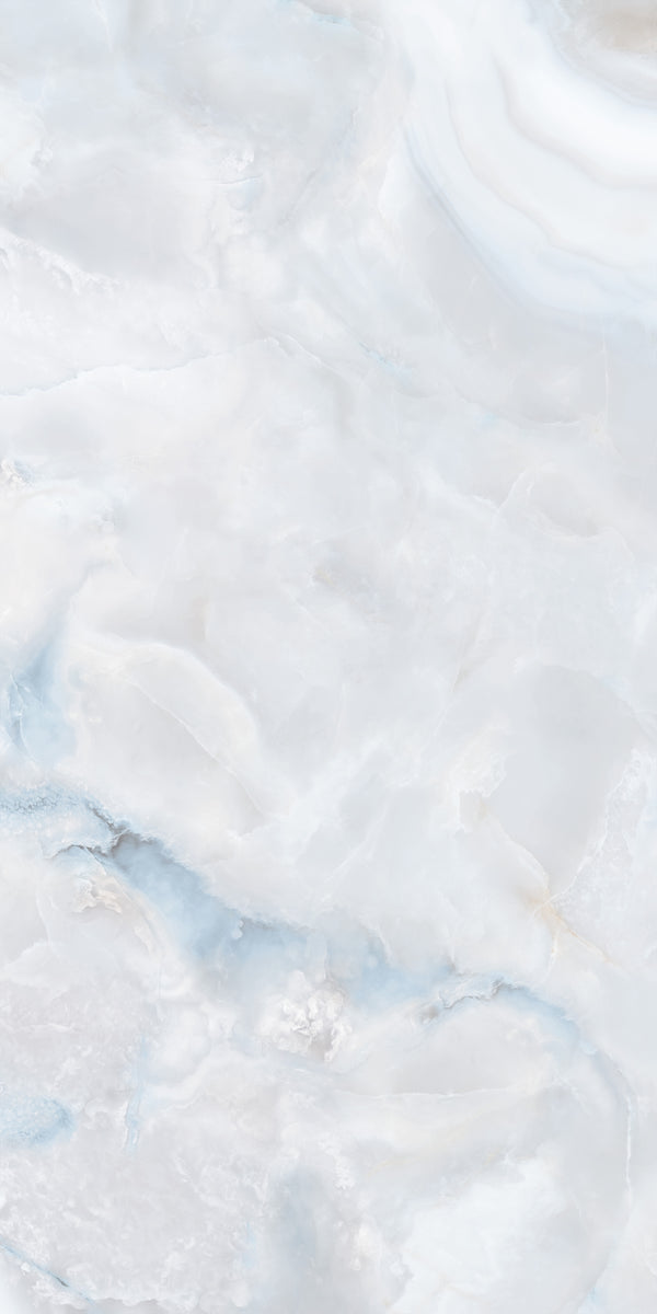 Decovita | FULL LAPPATO | Onyx Nova Light Blue 60x120 Vloertegel / Wandtegel