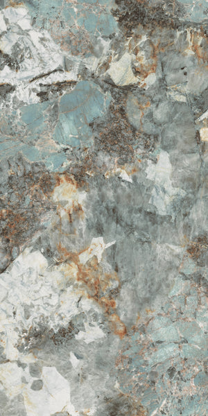 Decovita | FULL LAPPATO | Sydney Green 60x120 Vloertegel / Wandtegel