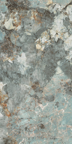 Decovita | FULL LAPPATO | Sydney Green 60x120 Vloertegel / Wandtegel