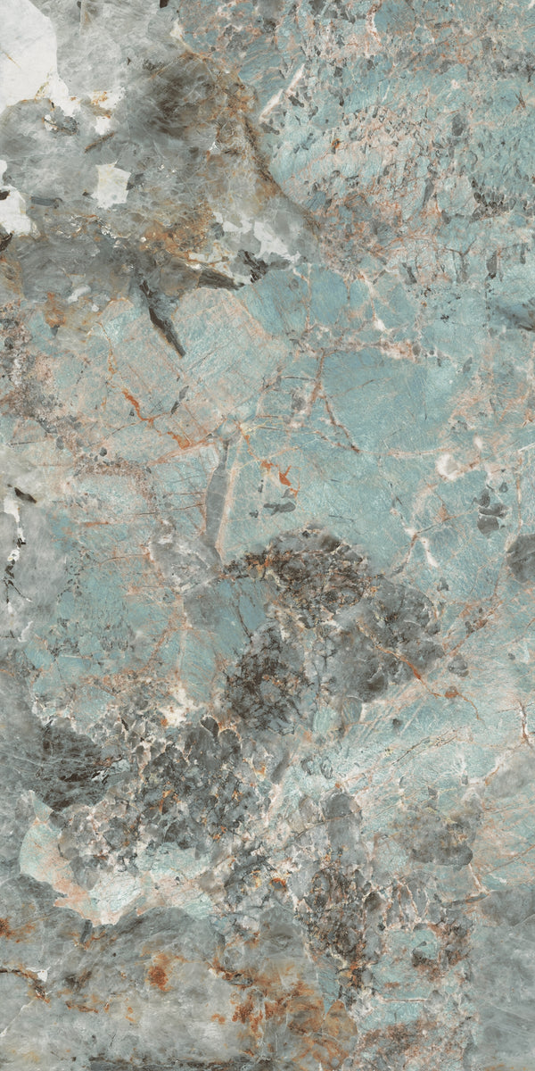 Decovita | FULL LAPPATO | Sydney Green 60x120 Vloertegel / Wandtegel
