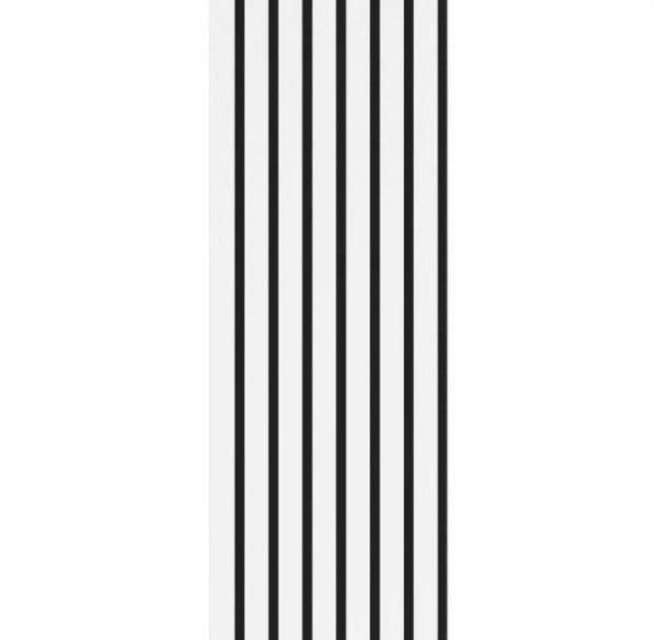 Akoestische wandpaneel WİT (Latten wanden) | 60x280 cm| 25 mm latten