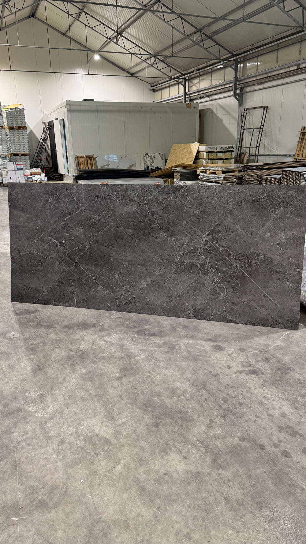 SPC Marmerlook wandpaneel 122x280 mat grey