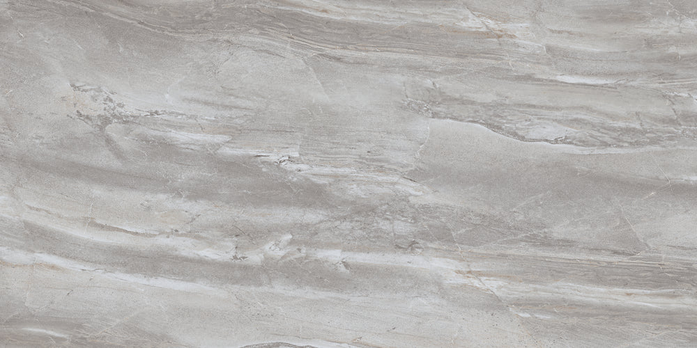 QUA Granite | Canyon Grigio Hoogglans Natuursteenlook 60x120 Vloertegel / Wandtegel