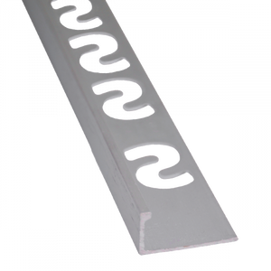 SUBSTRAT Recht Tegelprofiel Aluminium 12,5mm 300cm