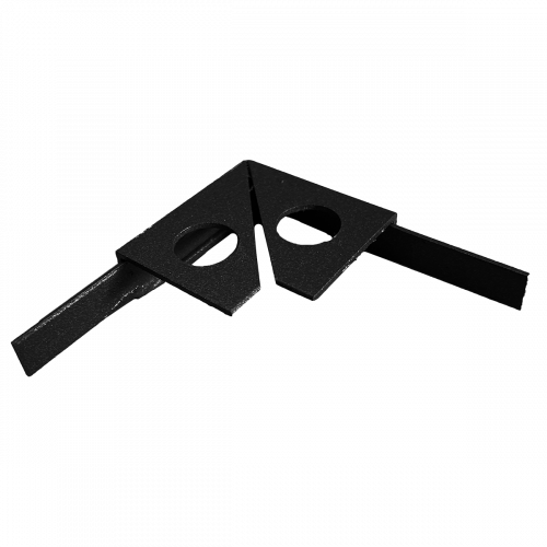 SUBSTRAT Hoekstuk Tegelprofiel Aluminium Zwart 11mm
