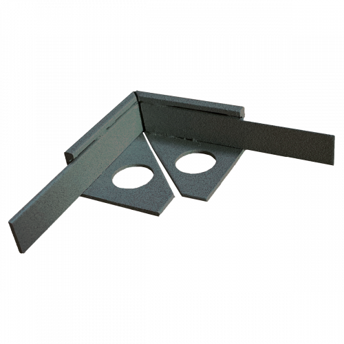SUBSTRAT Hoekstuk Tegelprofiel Aluminium Grijs 11mm