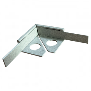 SUBSTRAT Hoekstuk Tegelprofiel Aluminium Lichtgrijs 11mm
