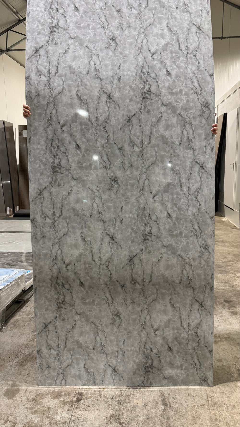 Spc wandpaneel 122x280x03 Pietra Luna