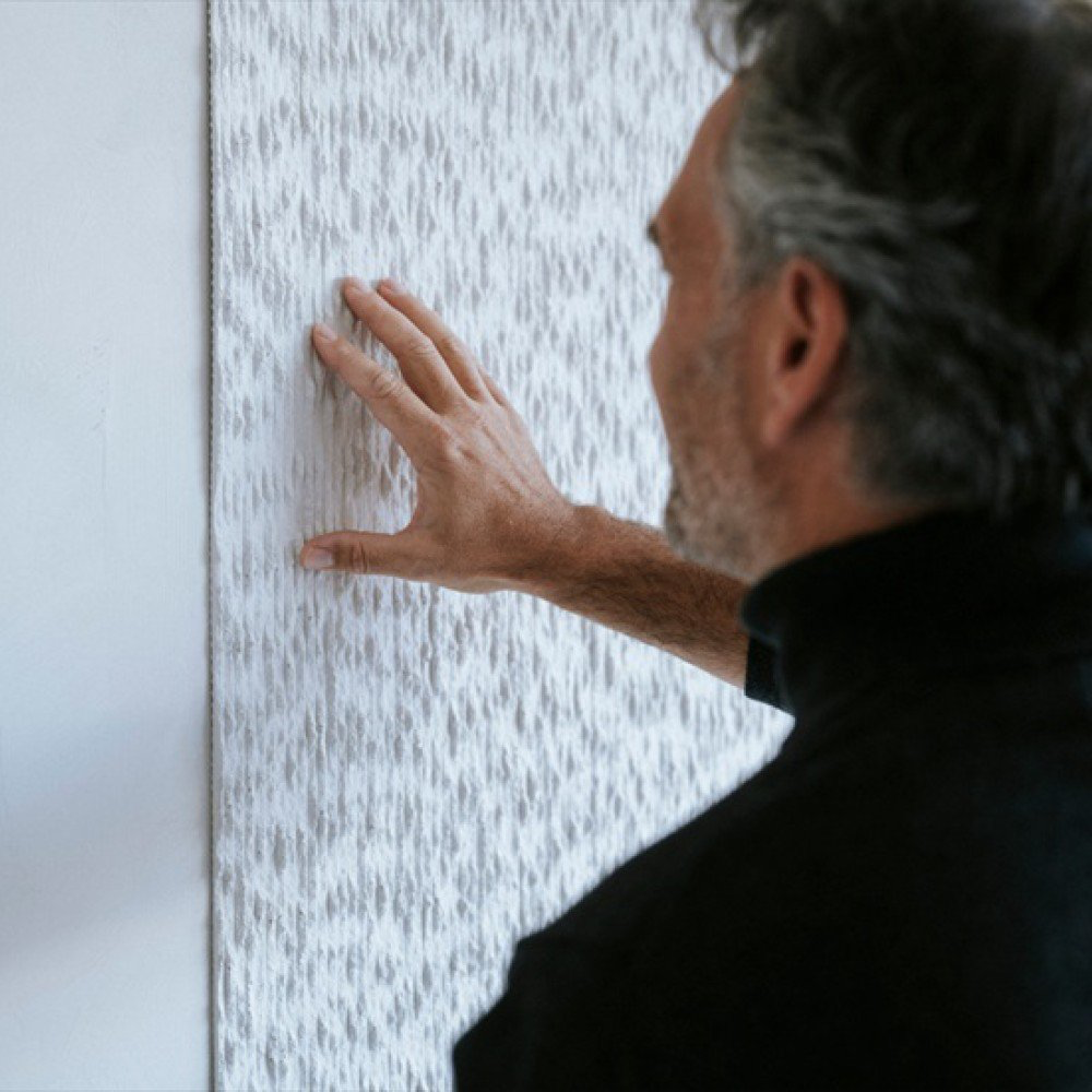 MUOZO MUOZO - Canyon Ridge OFF-WHITE 280x60 Brandvertragend&Flexibele Wandpanelen