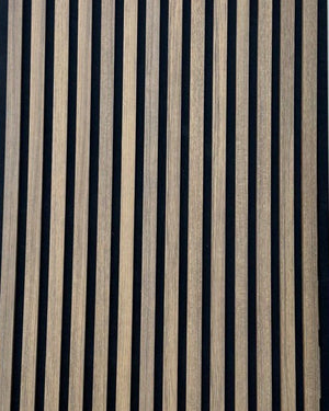 Akoestische wandpaneel | 60x280 cm | Eiken | 18 mm latten