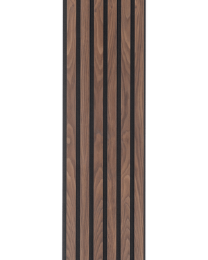 Akoestische wandpaneel | 60x280 cm | Walnoot | 18 mm latten