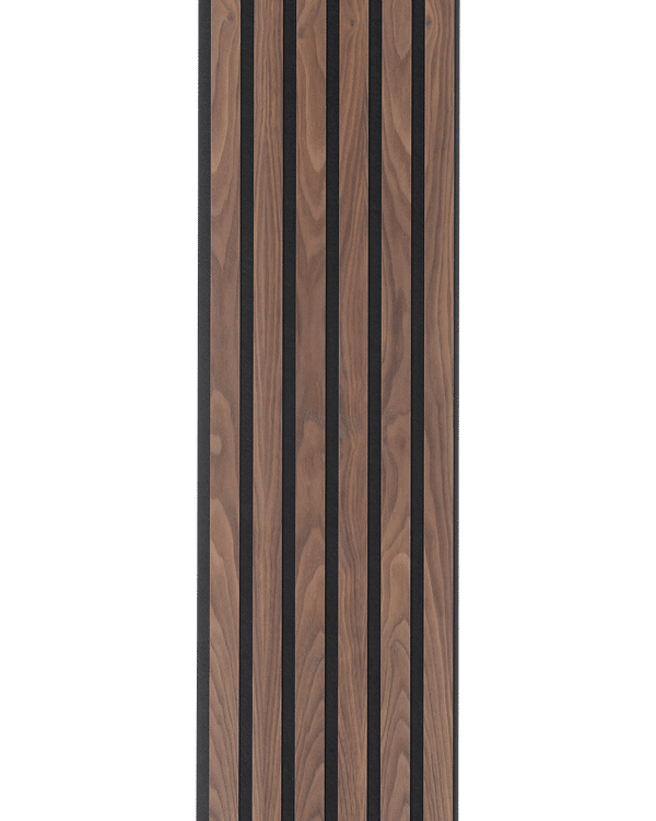 Akoestische wandpaneel | 60x280 cm | Walnoot | 18 mm latten
