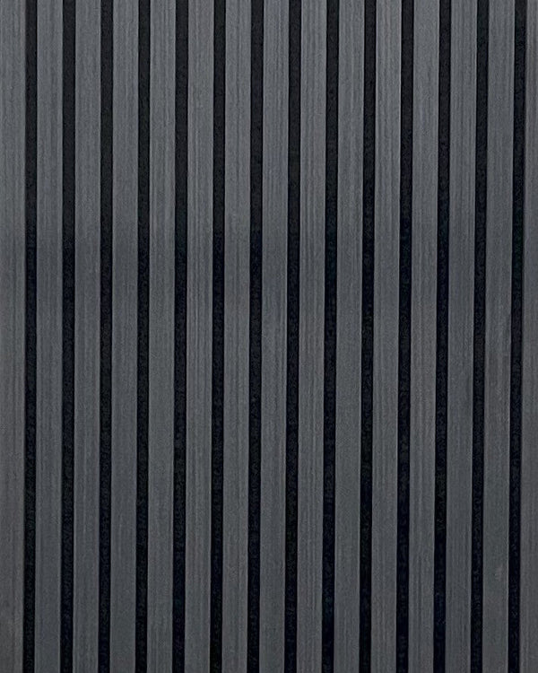 Akoestische wandpaneel | 60x280 cm | black oak | 27 mm latten