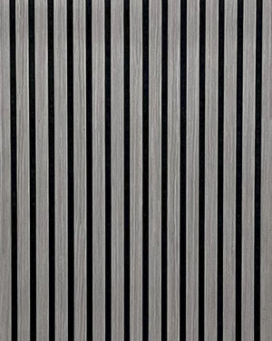 Akoestische wandpaneel | 60x280 cm | grey oak | 27 mm latten