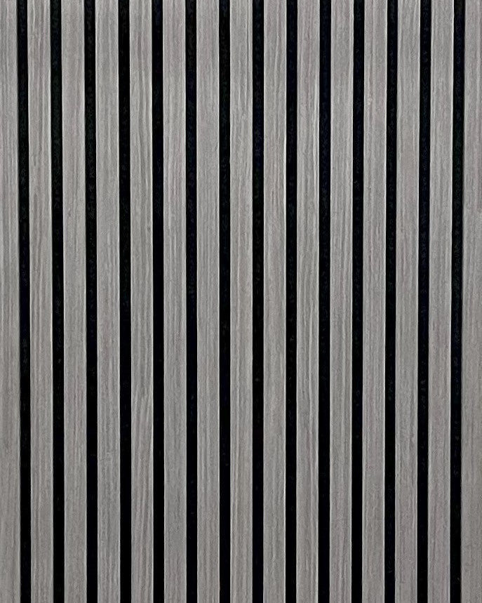 Akoestische wandpaneel | 60x280 cm | black oak | 27 mm latten