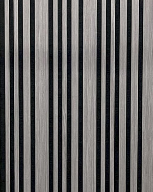 Akoestische wandpaneel | 60x280 cm | grey oak | gevarieerde latten