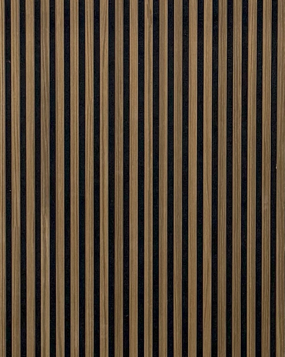  Akoestische wandpaneel | 60x280 cm | smoke oak | 17 mm latten