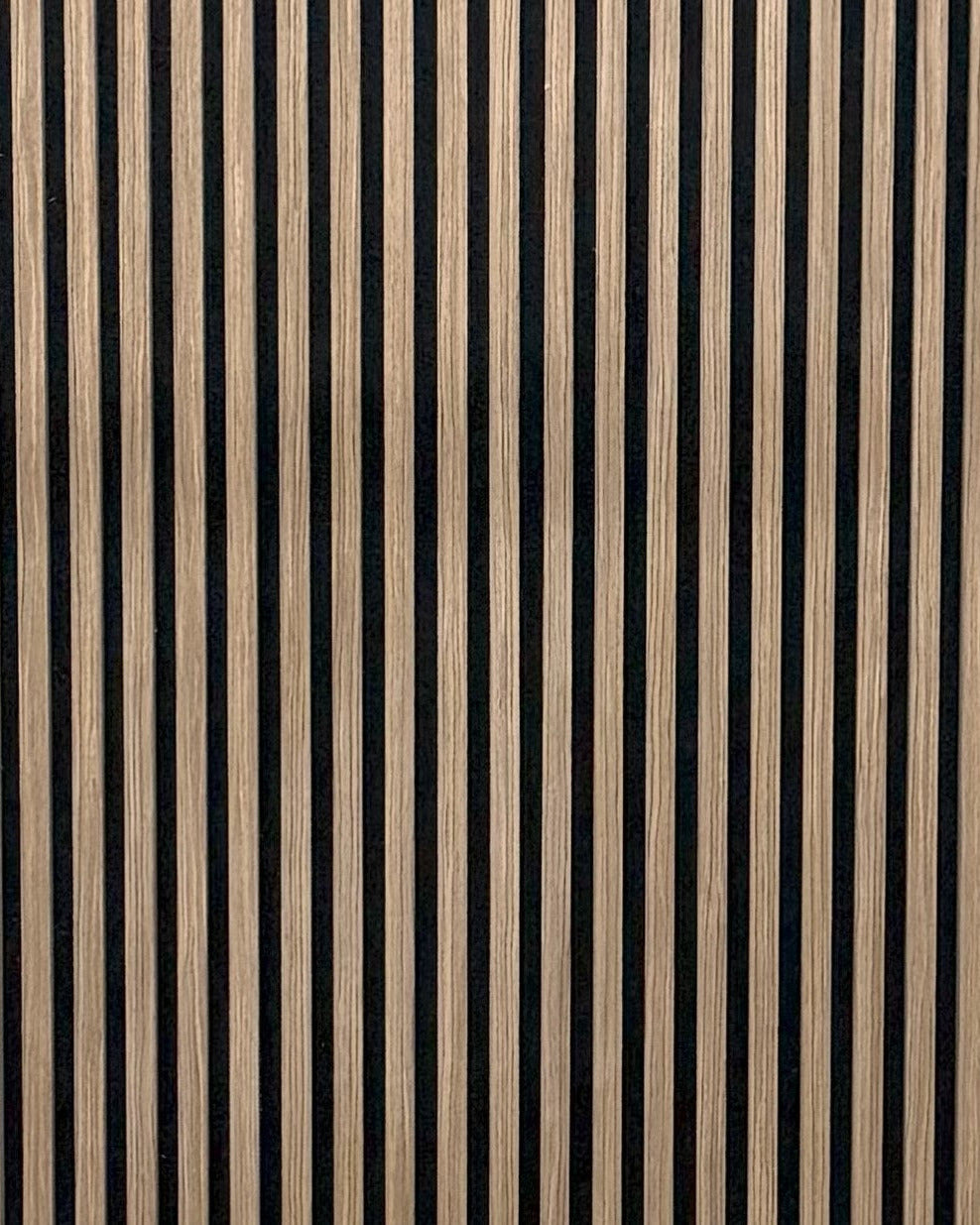 Akoestische wandpaneel | 60x280 cm | walnut | 17 mm latten