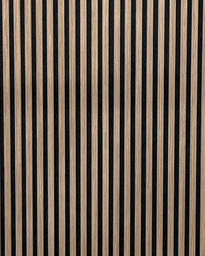 Akoestische wandpaneel | 60x280 cm | walnut | 17 mm latten