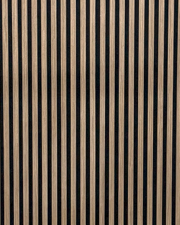 Akoestische wandpaneel | 60x280 cm | walnut | 17 mm latten