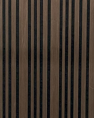 Akoestische wandpaneel | 60x280 cm | walnut jk | gevarieerde latten