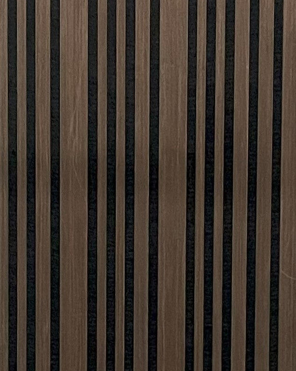 Akoestische wandpaneel | 60x280 cm | walnut jk | gevarieerde latten