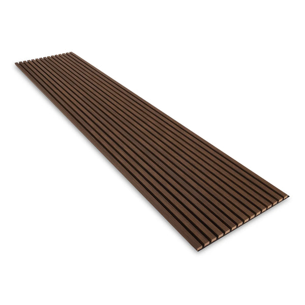 Akoestische wandpaneel walnoot (Latten wanden) | 60x280 cm| 25 mm latten|gerookt eiken