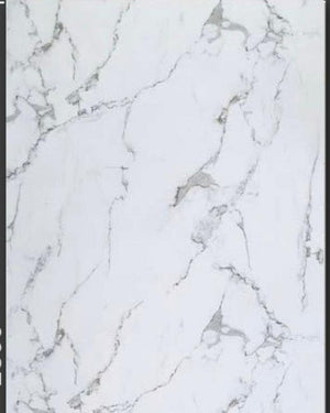 PVC Wandpaneel Marmerlook 120x280 - Bianco Carrara