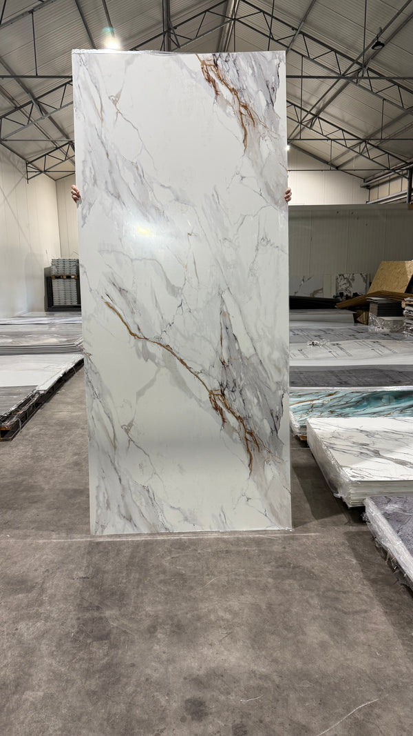 Pvc marmerlook wandpanelen 122x280 Amsterdam