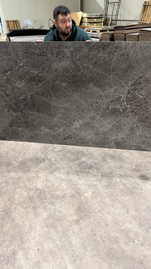 SPC Marmerlook wandpaneel 122x280 mat grey