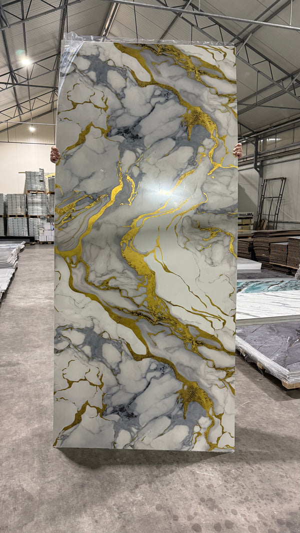 PVC Wandpaneel Marmerlook 122x280 - Kata Jinyan