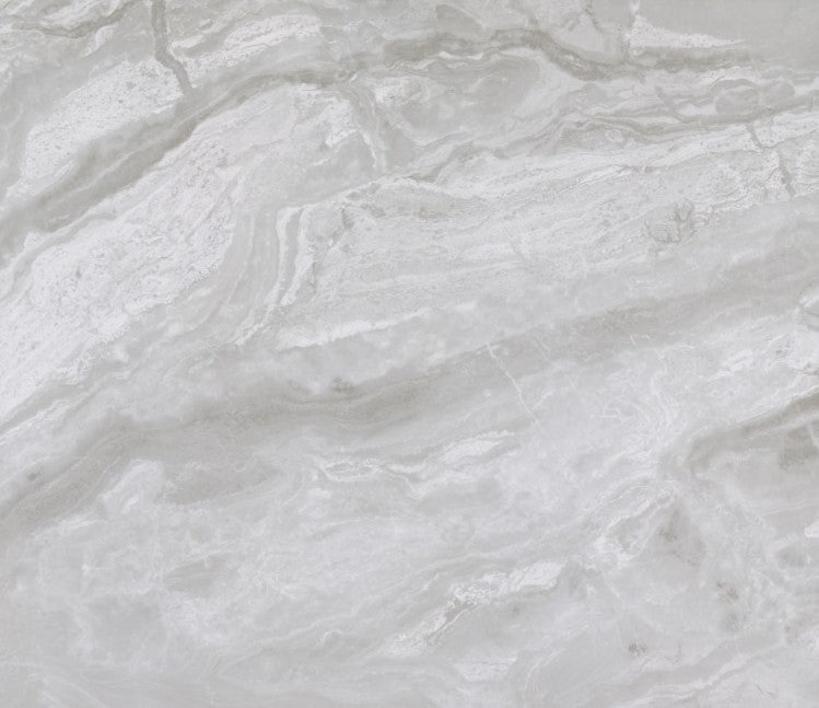 PVC wandpaneel | 120x280 cm | Silver Mist Marble Hoogglans