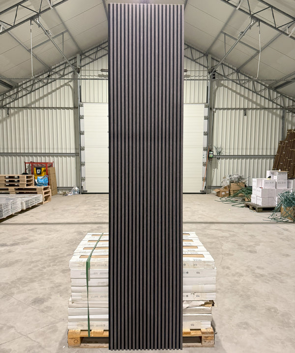 Akoestische wandpaneel | 60x280 cm | w.oak | 17 mm latten