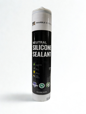 MARBLE & WOOD | Neutrale Siliconenkit Wit (300 ml)