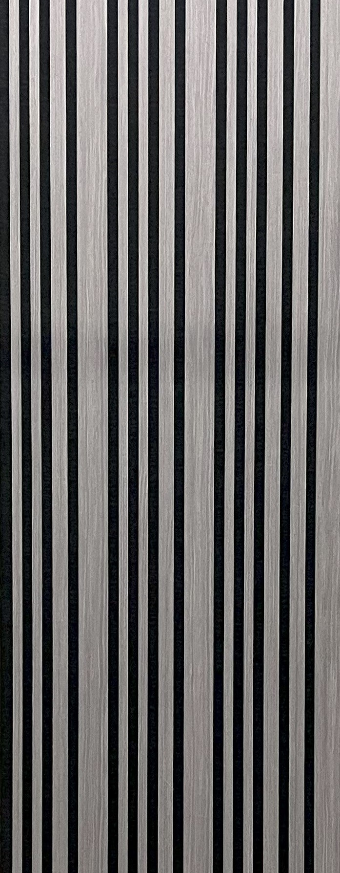 Akoestische wandpaneel | 60x280 cm | grey oak | gevarieerde latten