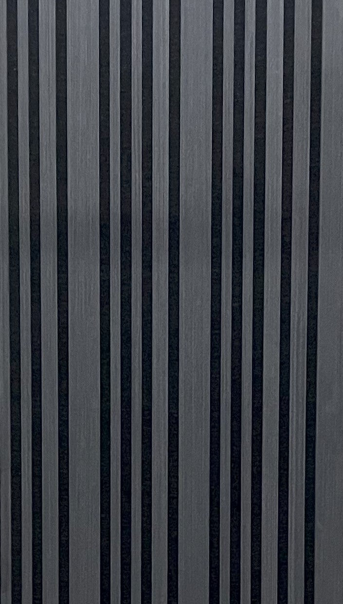 Akoestische wandpaneel | 60x280 cm | black oak | gevarieerde latten