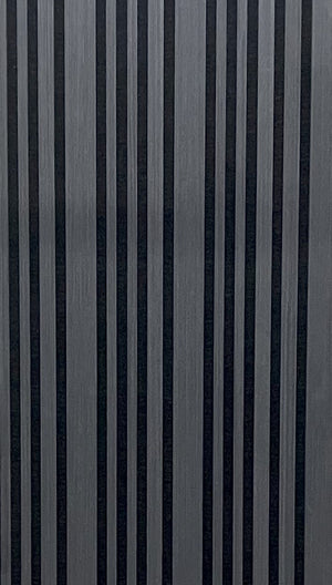 Akoestische wandpaneel | 60x280 cm | black oak | gevarieerde latten