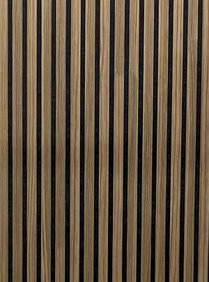 Akoestische wandpaneel | smoke oak sample