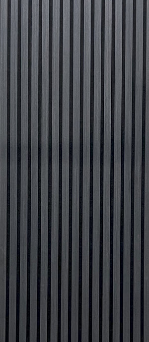 Akoestische wandpaneel | 60x280 cm | black oak | 27 mm latten