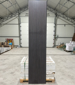 Akoestische wandpaneel | 60x280 cm | w.oak | 27 mm latten
