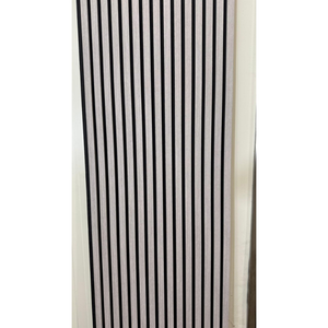 29€ akoestische Wand Panelen Lattenwand Met Vilt Light Gray 270x60 cm