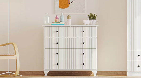 İrem Country Multifunctionele Ladekast – 5 Laden – Wit