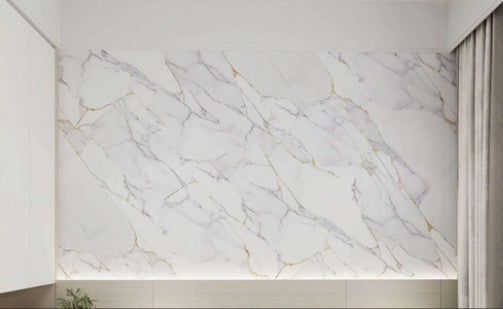 PVC Wandpaneel Marmerlook 120x280 - Polygold Roоck